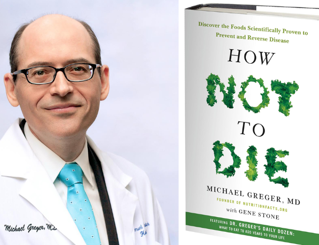 Book How not to die Dr Michael Greger