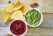 Fruit Salsa with Cinnamon Chips