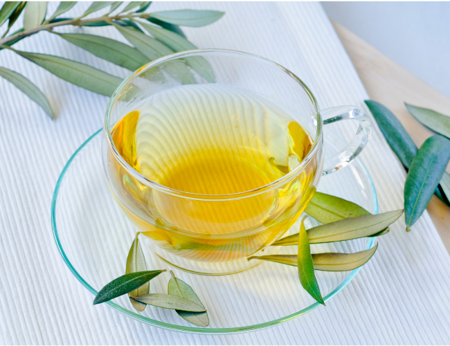 Olive leaf tea