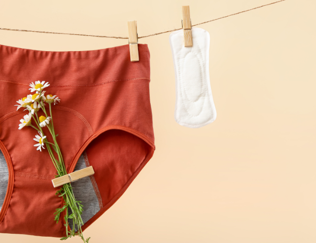 Opting for Period Underwear